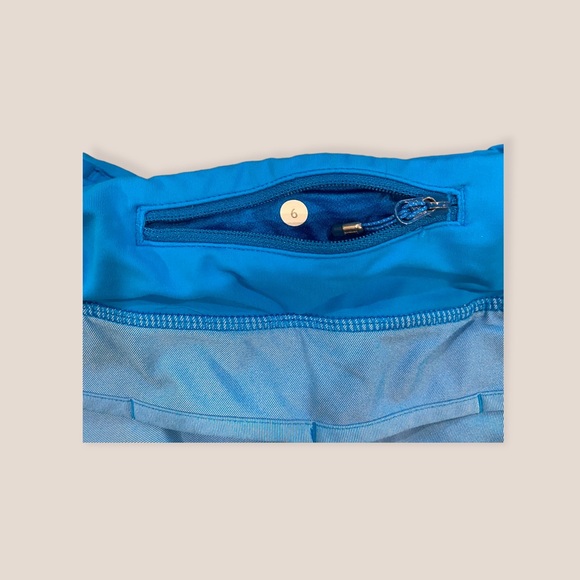 Lululemon Running Shorts Blue Size 6 - Picture 3 of 3